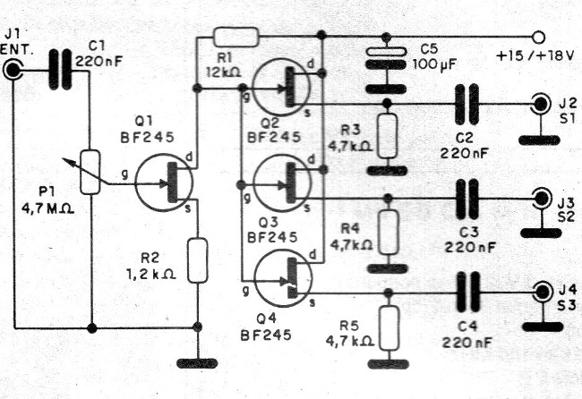 Figura 1 – Diagrama do distribuidor de sinais
