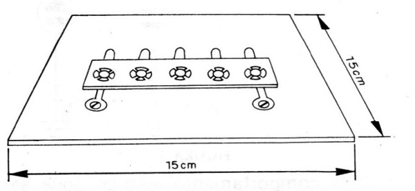 Figura 7 – Base para a montagem
