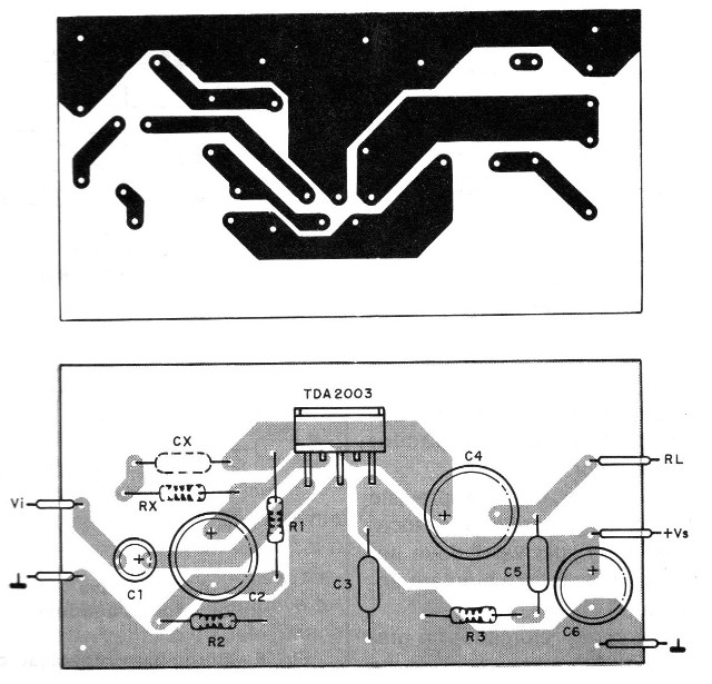 Figura 5- Placa para a montagem
