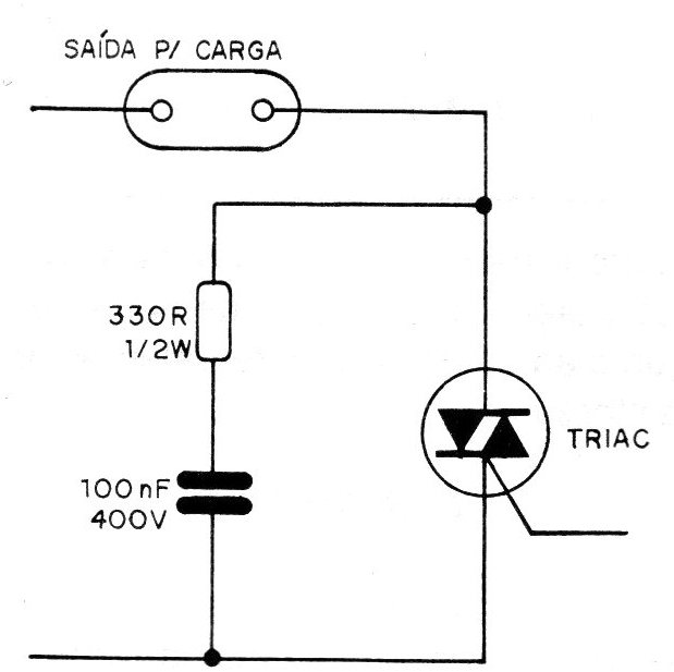   Figura 1 – Filtro RC
