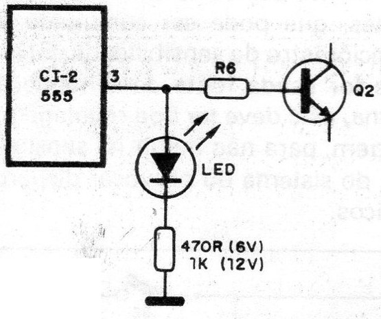 Figura 5 – Conexão do LED de teste

