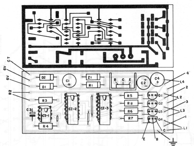 Figura 13 – placa de circuito impresso
