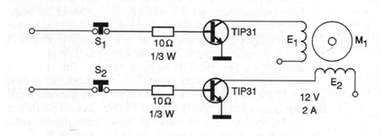 Figura 11 – Controle de motor de passo bipolar
