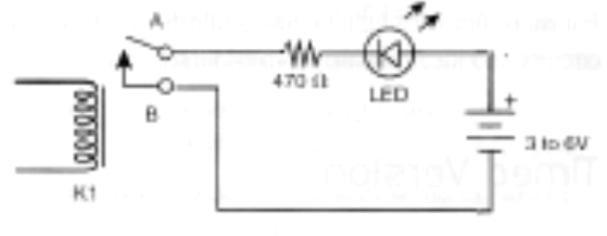 Figura 5 - Usando um LED para ajustar a sensibilidade.
