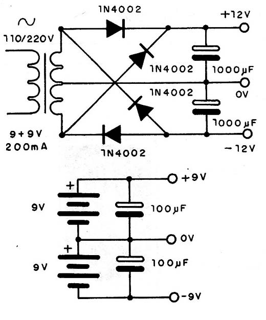 Figura 1 – Fonte para o circuito
