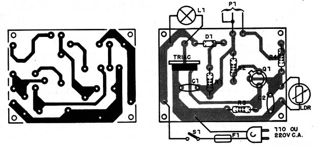    Figura 6 – Placa para a montagem
