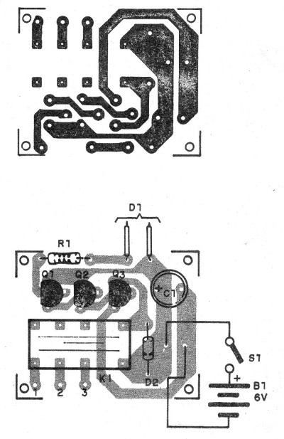 Figura 5 – Montagem em placa de circuito impresso
