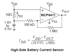 Figura 4 – sensor de corrente de bateria
