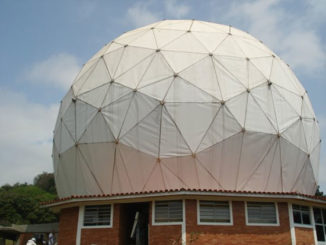 Radiotelescópio do CRAM, hoje INPE
