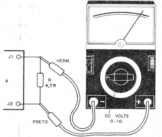    Figura 9 – Testando o circuito
