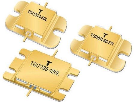 Figura 12 – Transistores de GaN de potência capazes de operar em frequências acima de 10 GHz.
Figura 12 – Transistores de GaN de potência capazes de operar em frequências acima de 10 GHz.