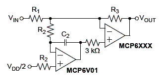 Figura 2 - Circuito típico de aplicação. 
