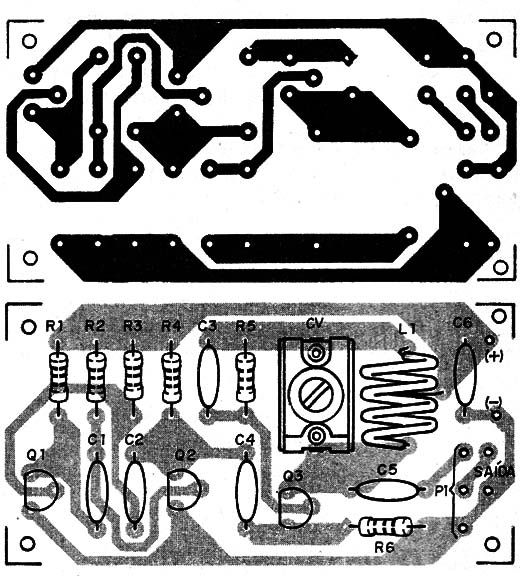   Figura 2 – Placa de circuito impresso
