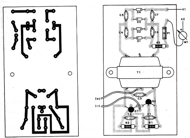    Figura 3 – Montagem em placa de circuito impresso
