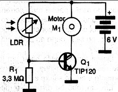  O circuito eletrônico do VM1.
