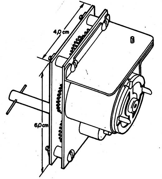 Figura 3 – Caixa de redução com motor
