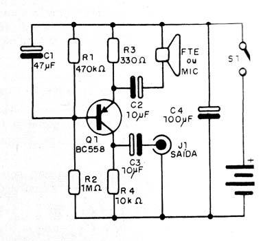 Figura 1- Diagrama do aparelho.
