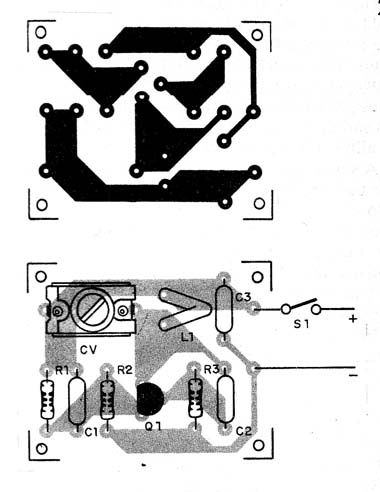 Figura 2 - Montagem em placa de circuito impresso
