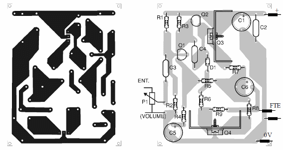 Figura 2 – Montagem em placa de circuito impresso
