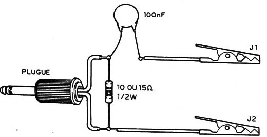 Figura 3 – O cabo para injeção de sinais
