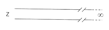 Figura 1 - Uma linha de comprimento infinito 