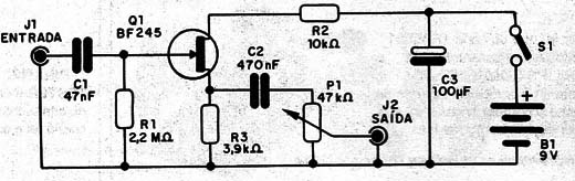 Fig. 1 - Diagrama completo do aparelho.

