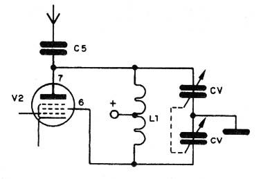    Figura 7 – Ligação do capacitor variável
