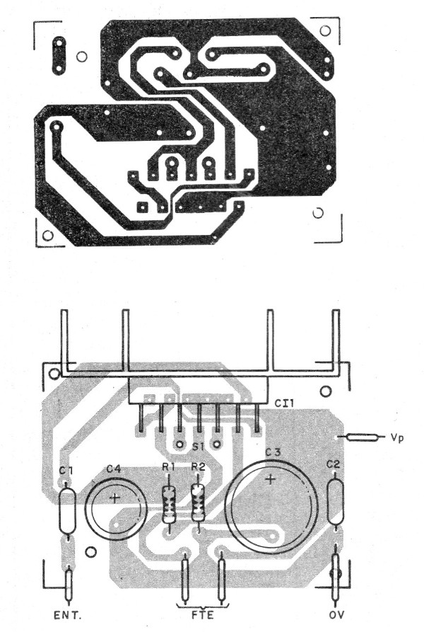 Figura 2 – Placa para a montagem
Figura 2 – Placa para a montagem