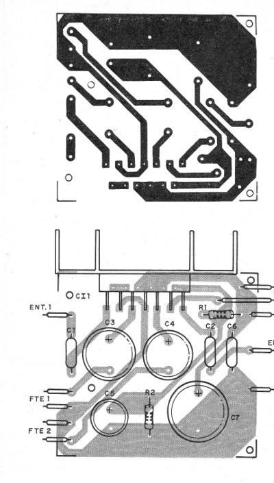Figura 2 – Placa para a montagem
Figura 2 – Placa para a montagem