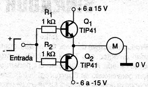   Figura 9 – Circuito do controle bidirecional
