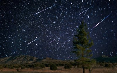 Chuva de meteoros associada ao cometa de Tempel-Tuttle 

