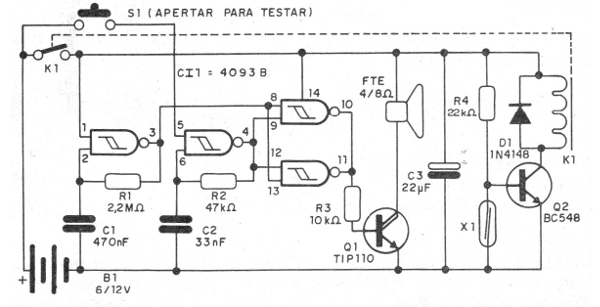 Figura 1 – Circuito completo do aparelho
Figura 1 – Circuito completo do aparelho