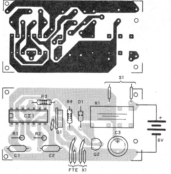 Figura 2 – Placa para a montagem
Figura 2 – Placa para a montagem