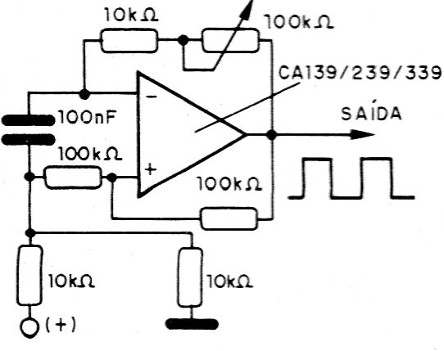 Figura 6 – Oscilador de 400 a 4 000 Hz
Figura 6 – Oscilador de 400 a 4 000 Hz