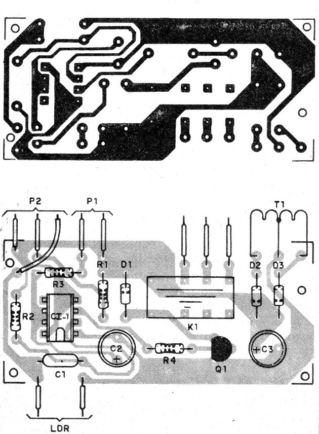 Figura 3 – Placa para a montagem
Figura 3 – Placa para a montagem