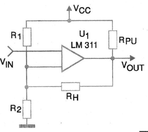 Figura 2 – Circuito com o LM311
Figura 2 – Circuito com o LM311