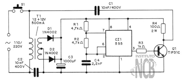 Figura 4 – Diagrama do transmissor 1
Figura 4 – Diagrama do transmissor 1