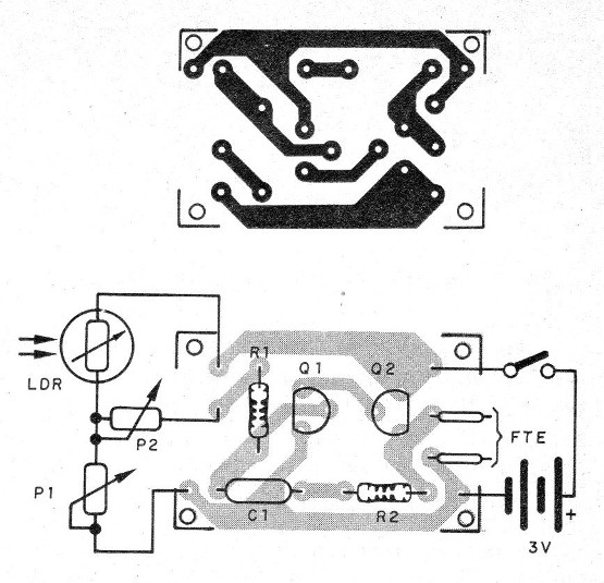 Figura 7 – Montagem em placa de circuito impresso
Figura 7 – Montagem em placa de circuito impresso