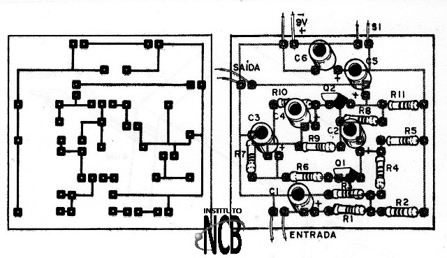 Figura 5 – Placa para a montagem
