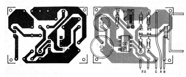Figura 4 – Placa para a versão 2
Figura 4 – Placa para a versão 2