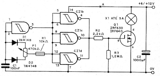 Figura 1 – Diagrama completo do dimmer
Figura 1 – Diagrama completo do dimmer