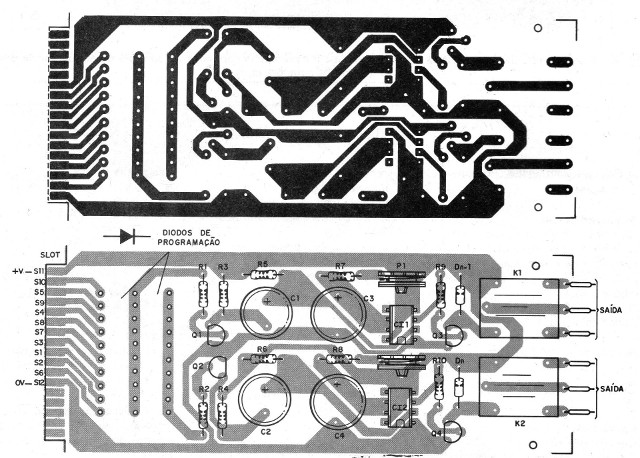 Figura 9 – Placa para o módulo de presença
Figura 9 – Placa para o módulo de presença