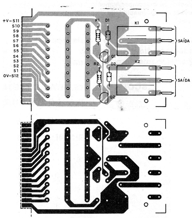 Figura 11 – Placa para os módulos de programação
Figura 11 – Placa para os módulos de programação