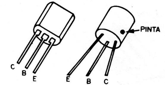 Figura 12 – Identificação dos transistores
Figura 12 – Identificação dos transistores