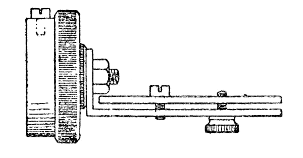 FIG. 5 - Dispositivo para colocar a cápsula no braço do pick-up.
FIG. 5 - Dispositivo para colocar a cápsula no braço do pick-up.