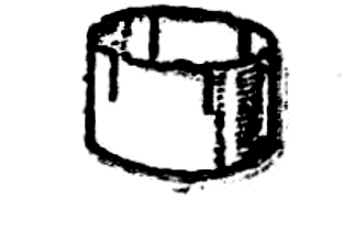 FIG. 16 - Taça porta-galena.
FIG. 16 - Taça porta-galena.