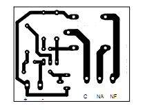 Uma placa de circuito impresso
