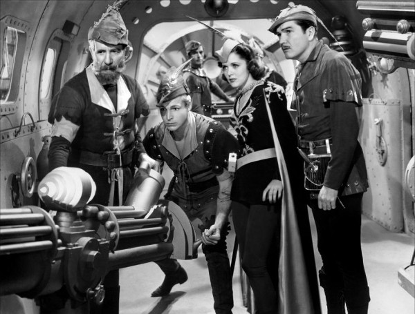Figura 1 - Flash Gordon em Conquistadores de Universo de 1940
Figura 1 - Flash Gordon em Conquistadores de Universo de 1940