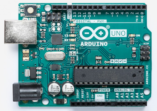  Figura 1. Uma placa Arduino Uno
