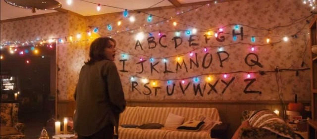 Figura 1 - alfabeto Stranger Things
Figura 1 - alfabeto Stranger Things
